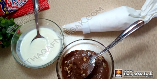 طريقة تحضير تارت البسبوسة بالصور طريقة تحضير تارت البسبوسة بالصور