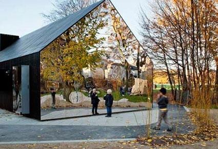 جوله إلي منزل من المرايا في كوبنهاجن – غير فكرتك نحو المنازل التقليدية