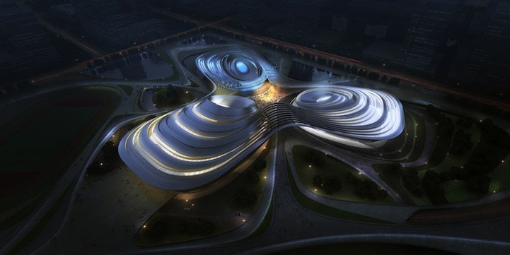 مركز مذهل للرياضة في جينغتشو في الصين -صور-