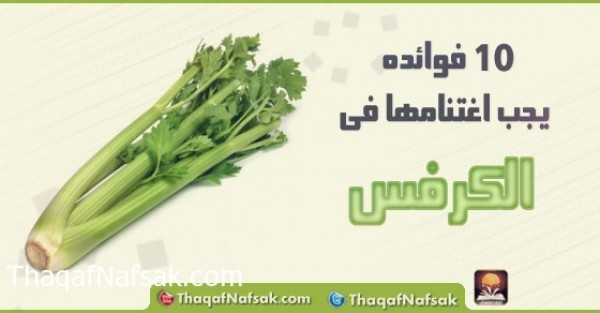 فوائد الكرفس فوائد الكرفس