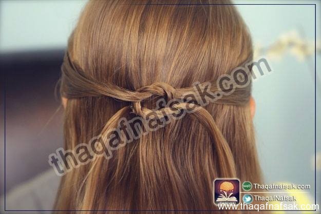 تسريحات شعر جميلة وسهلة بالصور تعلميها الأن تسريحات شعر جميلة وسهلة بالصور تعلميها الأن