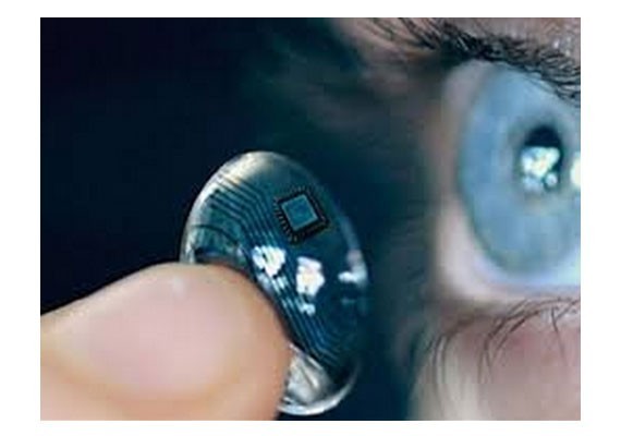 العدسات اللاصقة الذكية من جوجل العدسات اللاصقة الذكية من جوجل