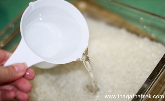 بالصور طريقة عمل ارز السوشي بالصور طريقة عمل ارز السوشي