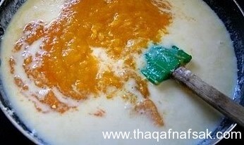 طريقة عمل ايس كريم المانجو بالصور طريقة عمل ايس كريم المانجو بالصور