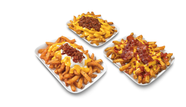 طريقة عمل البطاطس المقلية بصلصة اللحم