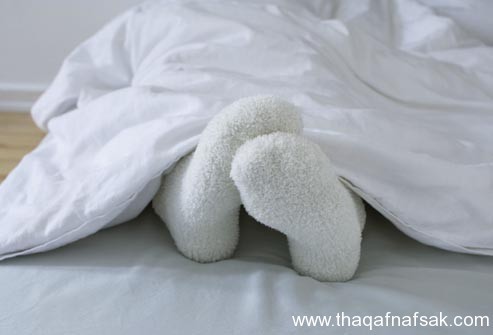 بالصور : اعرف صحتك من قدمك