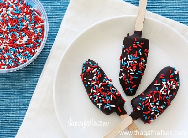 بالصور و الخطوات طريقة عمل حلوى الموز والشيكولاتة