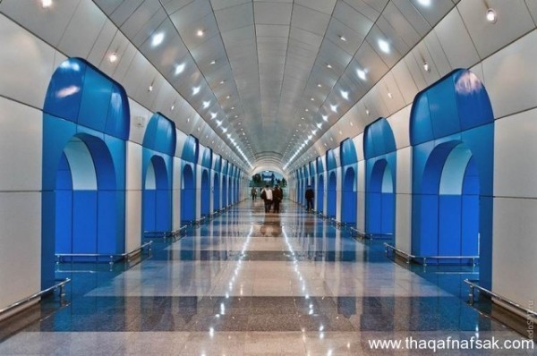 مترو الأنفاق الجديد في كازاخستان روعة التصميم والإبداع مترو الأنفاق الجديد في كازاخستان روعة التصميم والإبداع
