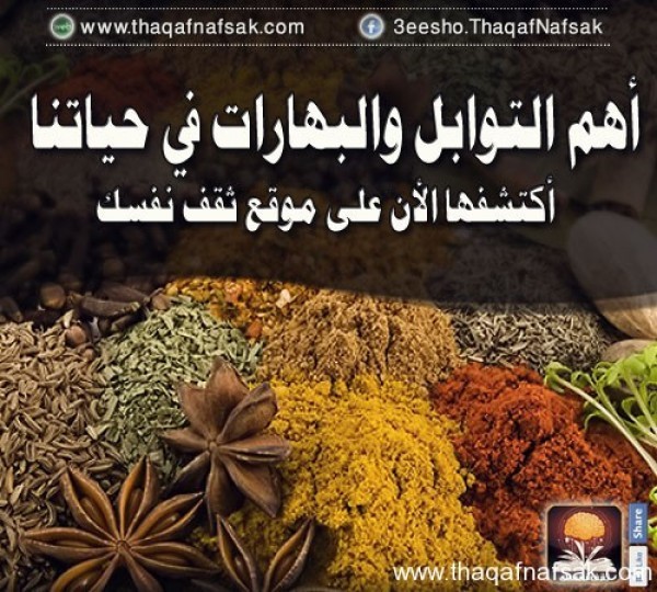 أهم التوابل والبهارات..الفوائد الصحية وعلاقتها بنكهة الأطعمة