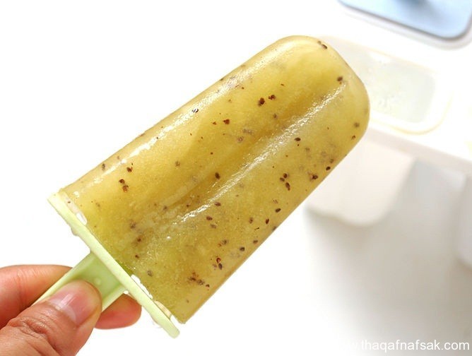 طريقة عمل مثلجات الكيوي اللذيذة