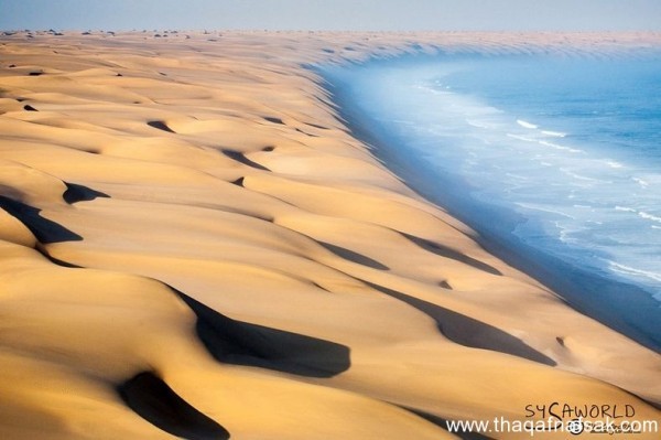 جمال الطبيعة في التقاء صحراء ناميب بسواحل المحيط الأطلسي جمال الطبيعة في التقاء صحراء ناميب بسواحل المحيط الأطلسي