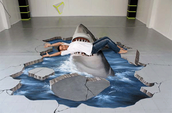 تقنية الـ 3D على أسطح الأرض حيث الإبداع المدهش تقنية الـ 3D على أسطح الأرض حيث الإبداع المدهش