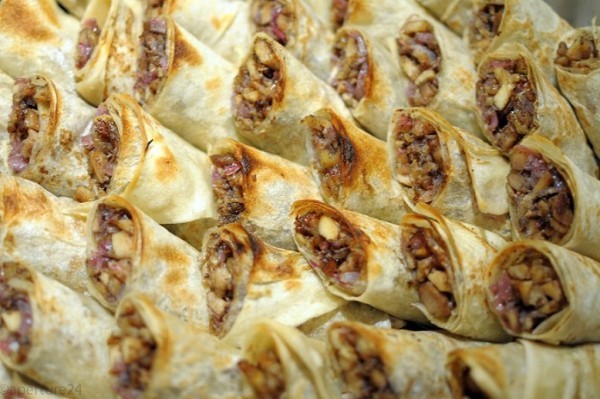 احلى وصفة شرقية عربية تعلمي طريقة عمل لفائف المسخن