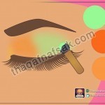 بالصور طريقة عمل المكياج اللامع والجذاب للعيون