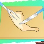 بالصور طريقة تقطيع الدجاج المشوي لتحافظ على شكلة اللائق بعد التقطيع