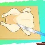 بالصور طريقة تقطيع الدجاج المشوي لتحافظ على شكلة اللائق بعد التقطيع