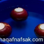 طريقة عمل شمعة التفاح بالصور لإضاءة ليلية رومانسية في المنزل طريقة عمل شمعة التفاح بالصور لإضاءة ليلية رومانسية في المنزل