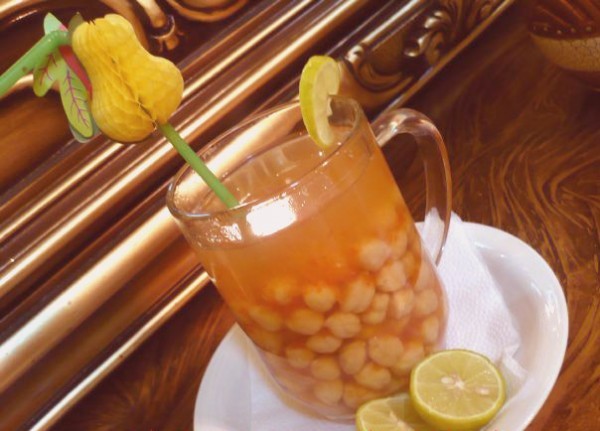 وصفة عمل حمص الشام المشروب الرسمي للشتاء