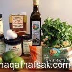 بالصور طريقة عمل الارز البني للرجيم بالكزبرة والليمون