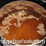 بالصور طريقة عمل الارز البني للرجيم بالكزبرة والليمون