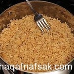 بالصور طريقة عمل الارز البني للرجيم بالكزبرة والليمون