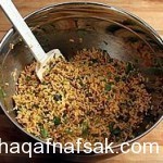 بالصور طريقة عمل الارز البني للرجيم بالكزبرة والليمون