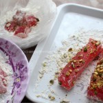 طريقة عمل الملبن الاحمر بالصور بالبندق ” الدومية “