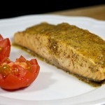 بالصور تحضير ستيك السلمون بصوص الليمون وصفة لمن يتبع نظام تخسيس