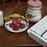 كوكتيل الموز والفراولة بالحليب المخصوص