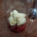 كوكتيل الموز والفراولة بالحليب المخصوص