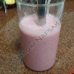 كوكتيل الموز والفراولة بالحليب المخصوص