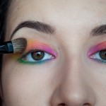 ايشادو قوس قزح مكياج عيون يجعلك كنجمات هوليوود
