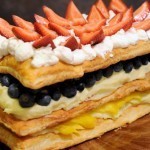 طريقة عمل الملفيه بالفراولة بالصور أحلى قطعة ملفيه