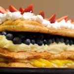 طريقة عمل الملفيه بالفراولة بالصور أحلى قطعة ملفيه