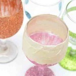 بالصور طريقة تزيين الكاسات بالجليتر