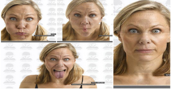 بالصور تمارين للوجه تشد الجلد وتزيل التجاعيد