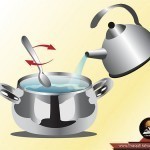 كيفية تنظيف وعاء الفوندو حتي لا يلتسق الشوكولا والجبنة