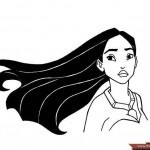 كيف ترسم بوكاهانتس احد اميرات ديزني “خطوات بالصور”