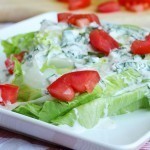 بالصور حضري سلطة الجبن الزرقاء ” الريكفورد”