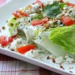 بالصور حضري سلطة الجبن الزرقاء ” الريكفورد”