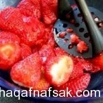 وصفة بسيطة لعمل كعك الفراولة والكريمة بالصور