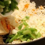 وصفة شهية لعمل الجمبرى بالارز المحمر بالصور