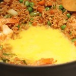 وصفة شهية لعمل الجمبرى بالارز المحمر بالصور