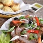 وصفة بسيطة لعمل سلطة اللحمة