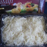 بالصور طريقة رولز الكنافة بالجمبري أكلة جديدة