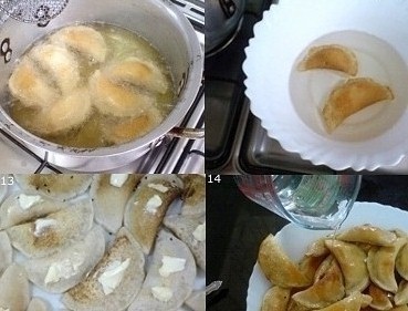 عمل القطايف بالجبنة الكيري بالصور عمل القطايف بالجبنة الكيري بالصور