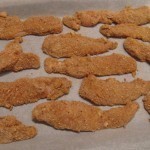 جهزي أصابع الدجاج المقرمشة