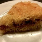 طريقة عمل الكنافة بالمكسرات بالصور