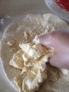 طريقة تحضير البسبوسة بالمكسرات بالصور