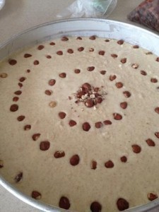 طريقة تحضير البسبوسة بالمكسرات بالصور